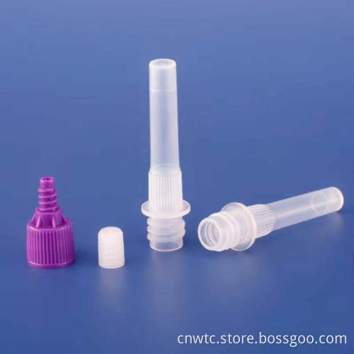 3ml Disposable Diluted Plastic Sampling Tube with Dropper for Antigen Extraction and Sample Handling